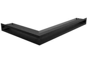 kratka wentylacyjna luft narożny 45S prawy 400x600x60 - kolor czarny