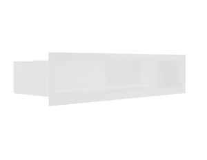 kratka wentylacyjna luft SF (płytki) 90x400 mm - kolor biały