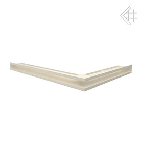 kratka wentylacyjna luft narożny SF (płytki) lewy 766x547x60 mm - kolor kremowy