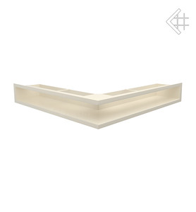 kratka wentylacyjna luft SF (płytki) narożny 560x560x90 mm - kolor kremowy