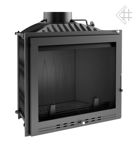 Wkład kominkowy powietrzny żeliwny z szybrem Felix Lux, moc 8-22kw