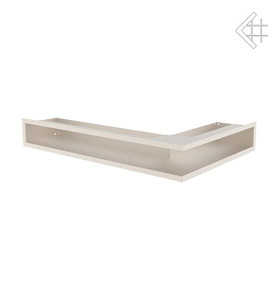 kratka wentylacyjna luft SF (płytki) narożny lewy 600x400x90 mm - kolor kremowy