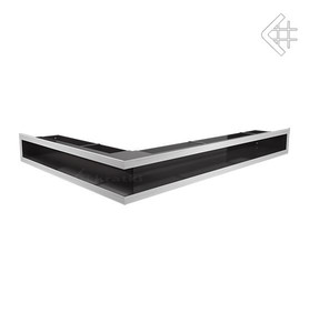 kratka wentylacyjna luft narożny prawy 547x766x90 mm - kolor szlifowany