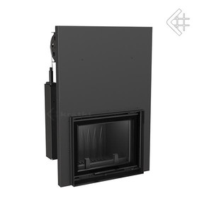 Wkład kominkowy powietrzny żeliwny Antek gilotyna + dolot, moc 6-13kw