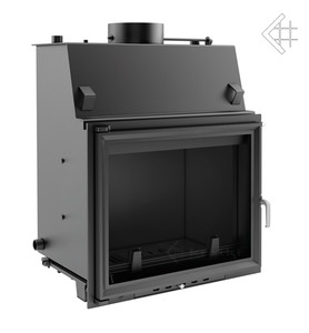 Wkład kominkowy z płaszczem wodnym z szybrem Amelia 24 z wężownicą, moc 11-30kw