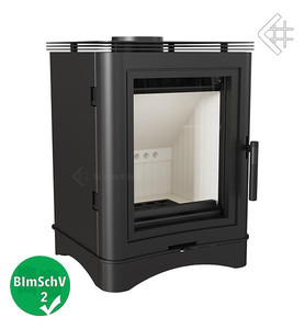 Piec wolnostojący KOZA K5 STAL z acumotte, wylot spalin fi 150, moc 5,5-9kw