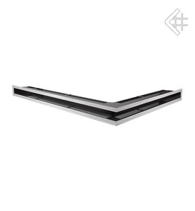 kratka wentylacyjna luft narożny SF (płytki) lewy 766x547x60 mm - kolor szlifowany